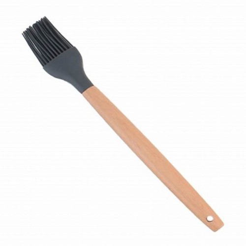 SILICONE PASTRY BRUSH WITH W/HANDLE GREY SILICONE PASTRY BRUSH WITH W/HANDLE GREY